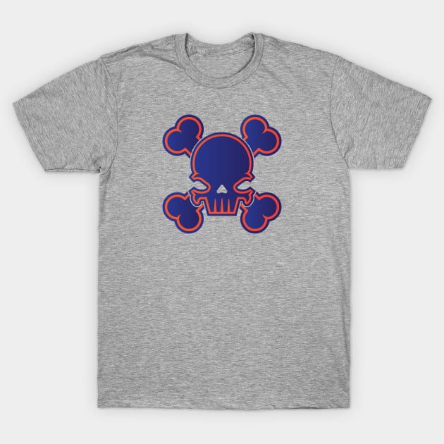 Skull and Crossbones T-Shirt by EdwardLarson